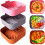 Silicone baking mat for deep fryer 2