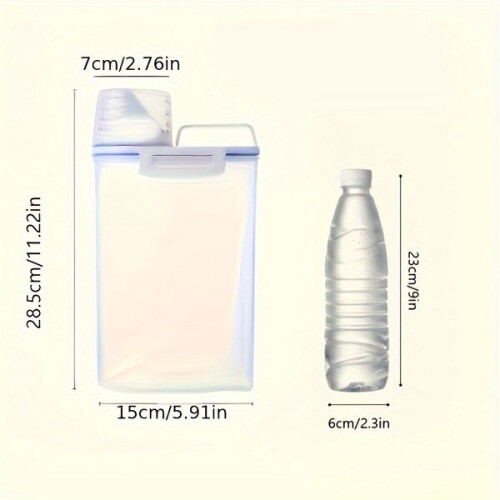 Leakproof rice dispenser 2