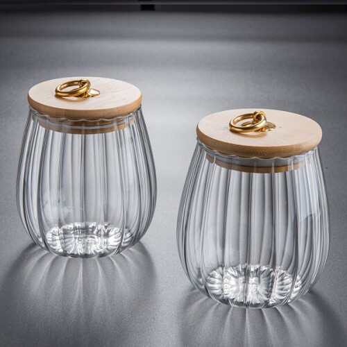 Japanse glazen opbergcontainers 1