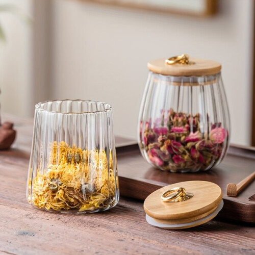 Japanse glazen opbergcontainers 2