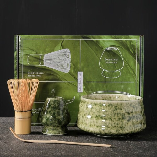 Keramisch Matcha theeservies 2