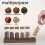 Coffee bean storage jar set 5