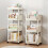 Multi-layer trolley with wheels 5
