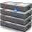 Grote set dozen onder het bed 2