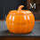 Charming Pumpkin Shaped Ceramic Tea and Candy Box 4