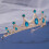 Luxurious blue tiara diadem 4