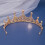 Luxurious blue tiara diadem 5