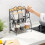 Foldable two-tier shelf 3