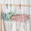 Foldable plastic hanger holder 2