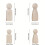 Houten beeldjesset 4