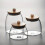 Glass container with lid 4