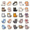 Pixel Cat stickerset 5