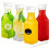 Plastic beverage jugs with lids set 5