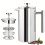 Stainless steel coffee maker with press 4