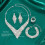 Verzilverde sieradenset 3
