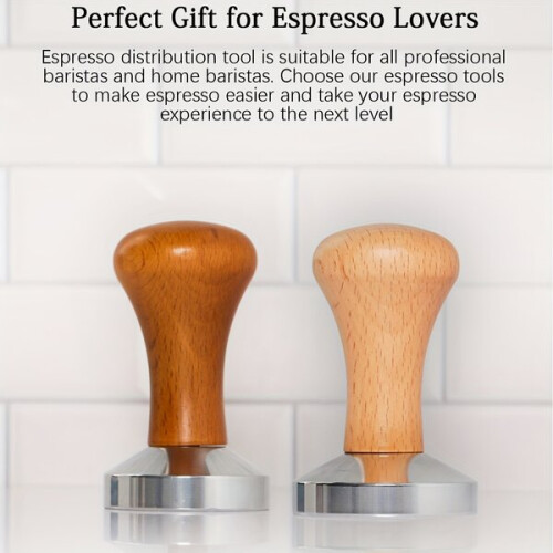 Houten koffiemok met voet 1