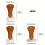 Houten koffiemok met voet 4