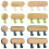 Wooden wall hooks 5