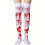 Halloween bloederige sokken en handschoenen set 4