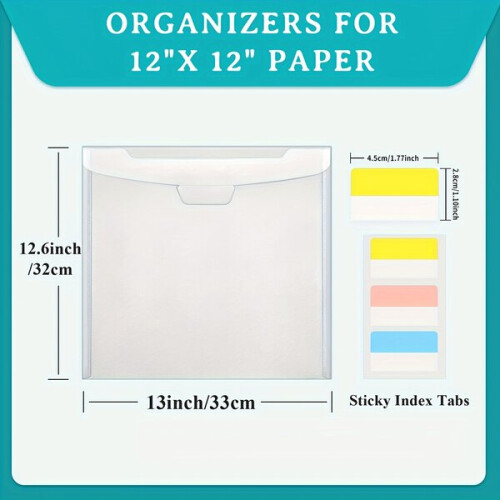 Paper storage box with tabs 2