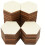 Houten zeshoekige onderzetters 2