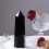 Natuurlijke obsidiaan obelisk 3