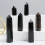 Natuurlijke obsidiaan obelisk 5