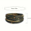Kunstlederarmband mit Perlen 2