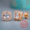 Silver earrings with zirconia 3