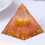 Orgone pyramid with flower of life 3