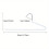 Non-slip trouser hangers 10pcs 4