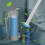 Disposable toilet brush set 4