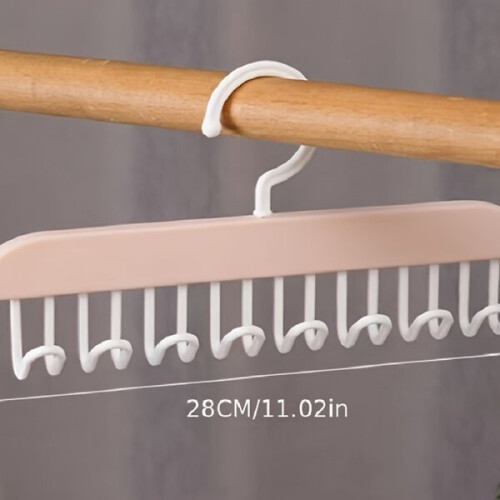 Houten multifunctionele riemhanger 2