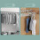 Houten multifunctionele riemhanger 5