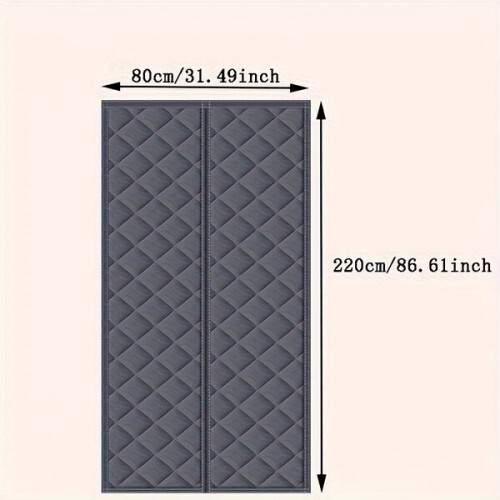 Magnetic door curtain 2