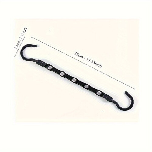 Ruimtebesparende plastic hangers 2