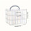 3-tier adjustable box with compartments 3