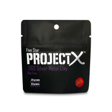 (30g) Project X Sterling Silver Clay .960 Jewellery Making Sterling Silver Clay for Torch or Kiln