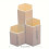 Three-compartment pen stand 4