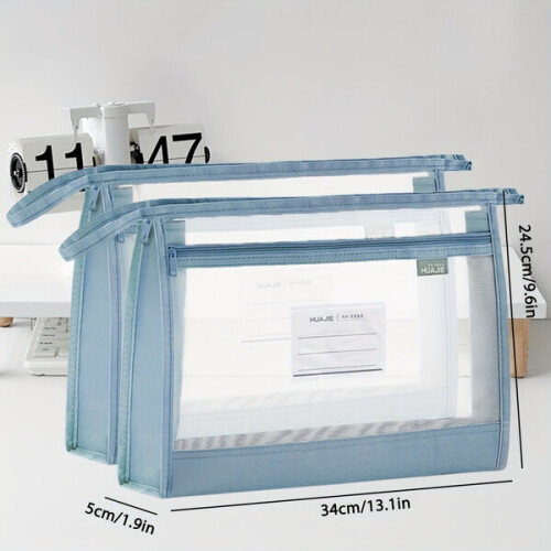 Transparante documentenorganizer van gaas 1