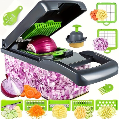 Groentesnijder en hakselaar set 2