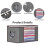 boîtes de rangement en tissu avec couvercles 5
