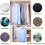 Transparent clothes hanging bags 3