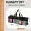 Transparent PVC media tray 4