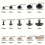 Plastic safety noses for toys 5