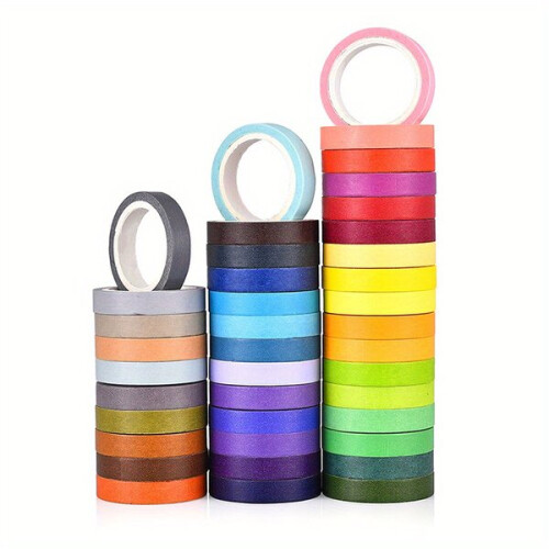 40-farbiges Washi-Tape-Set 1