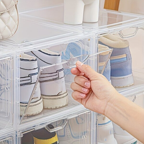 Boîte à chaussures pliable avec porte 1