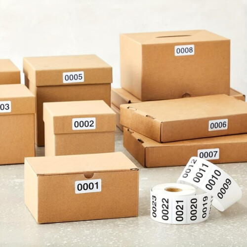 Numbered stickers for business 2