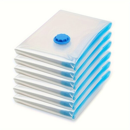 Vacuum compression bags for clothes and blankets, 6 pcs. 1