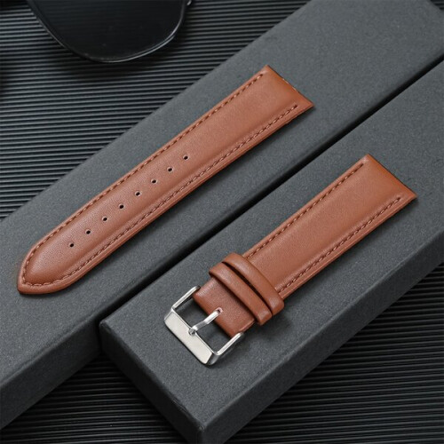 Echtes Leder-Uhrenarmband 1